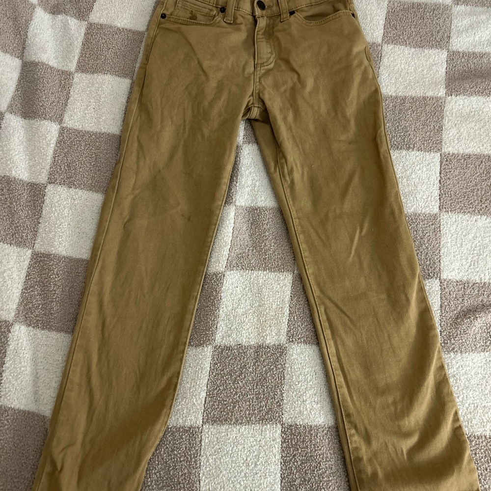 U.S. Polo Assn. Kids Tan Casual Pants